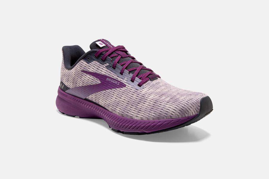 Brooks Launch 8 Road Löparskor Dam - Lila - 4302-PLSWX